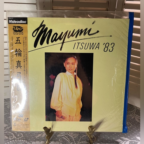 Mayumi Itsuwa '83 Digital Audio Japanese Laserdisc Release With Obi
